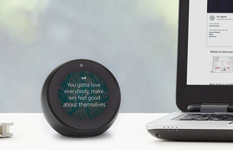 Фото - Amazon Echo Spot: смарт-будильник с голосовым ассистентом Alexa»